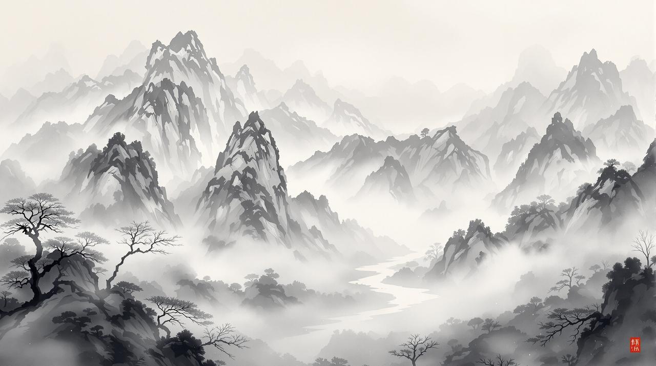 墨韵山水：中国画卷 - 兔兔影视HD高清在线观看